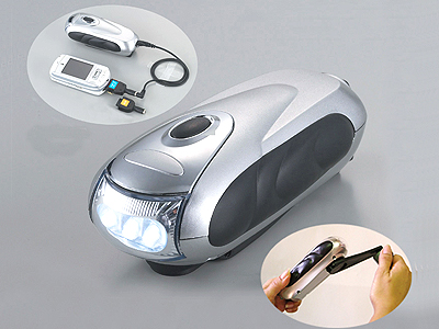ダイナモライト携帯充電機能付の商品画像