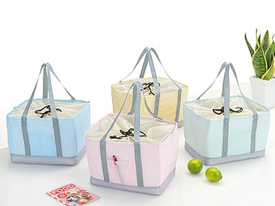 パステルカラーショッピング保冷バッグの商品画像