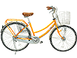 26インチ ノーパンク タウンサイクル