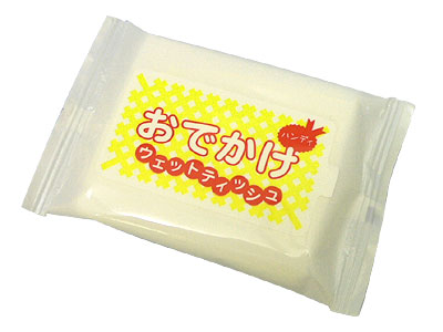 おでかけウェットティッシュ（10枚入）の商品画像