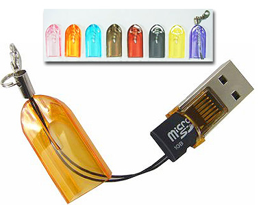 マイクロSDカードリーダーの商品画像