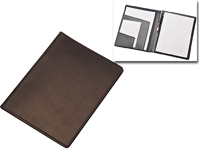 牛革B5レポートパッドカバー（茶）の商品画像