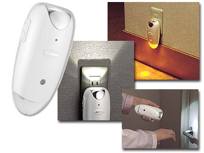 停電センサーLEDサーチライト ナイトライト付の商品画像