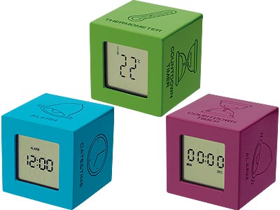 コロコロ　キュービッククロックの商品画像