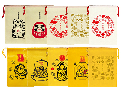 不織布巾着袋の商品画像