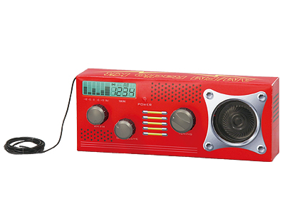AM/FMラジオ組立キット（電子部品取付済）の商品画像