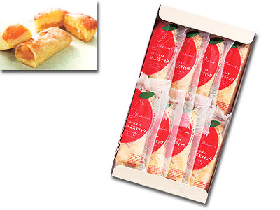 パティシエのりんごスティック8本の商品画像