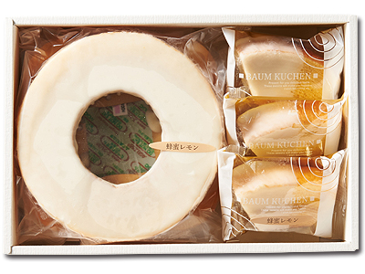 蜂蜜れもんバウム&カットバウムセットの商品画像