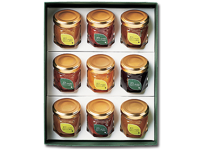 島のジャムセット 9本の商品画像