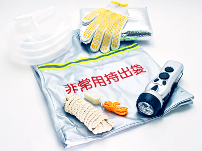 反射テープ付非常用持出袋セットEの商品画像