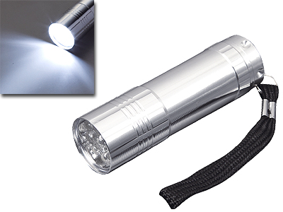 9LEDミニライト（電池付）の商品画像