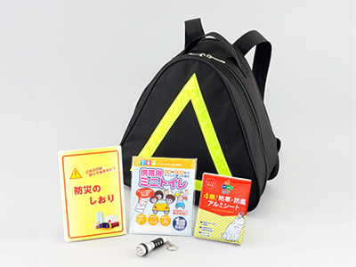 ピラミッドバッグ防災5点セットの商品画像