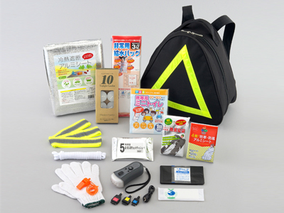ピラミッドバッグ防災15点セットの商品画像