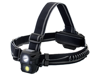 LEDセンサーヘッドライト（COB付）の商品画像