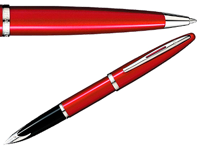 ウォーターマン カレンGROSSY レッド万年筆の商品画像