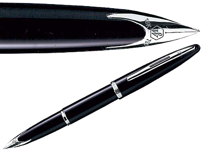 ウォーターマン カレン ブラックシーST 万年筆の商品画像