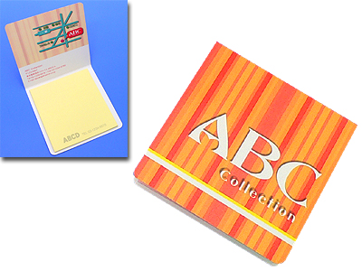 オリジナルカバー付フセン80×80-Aの商品画像