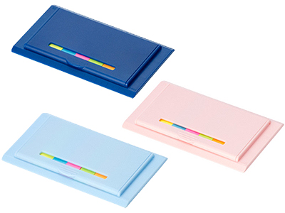ケース入りふせん カラフル ノベルティランキング